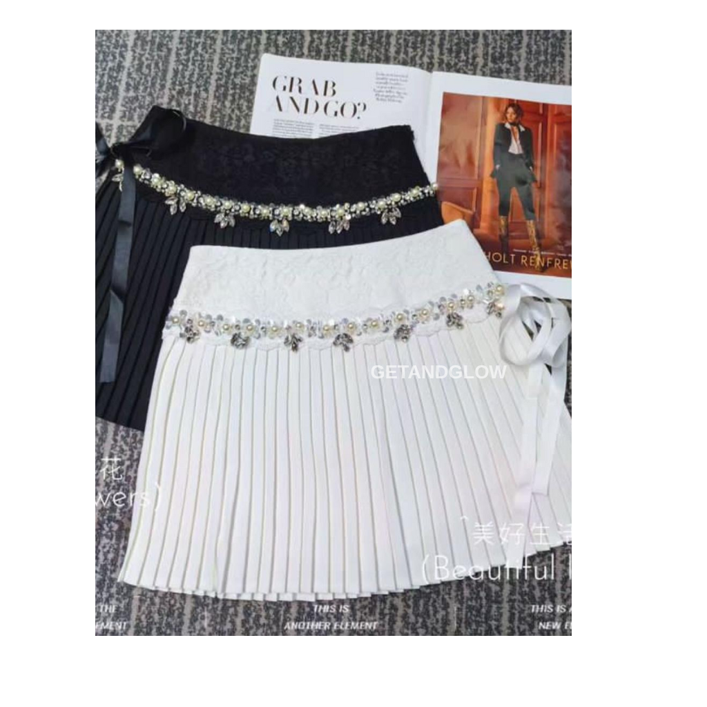 "SEIRA" TOP+SKIRT COMBO
