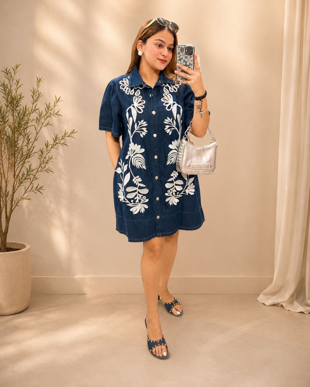 MIMI-DENIM DRESS