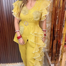 Lime Designer Coordset with belt