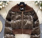 Puffer Mettlalic Jackets
