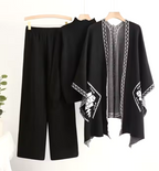 Poncho 3 piece woollen piece