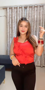 Frill Padded Top