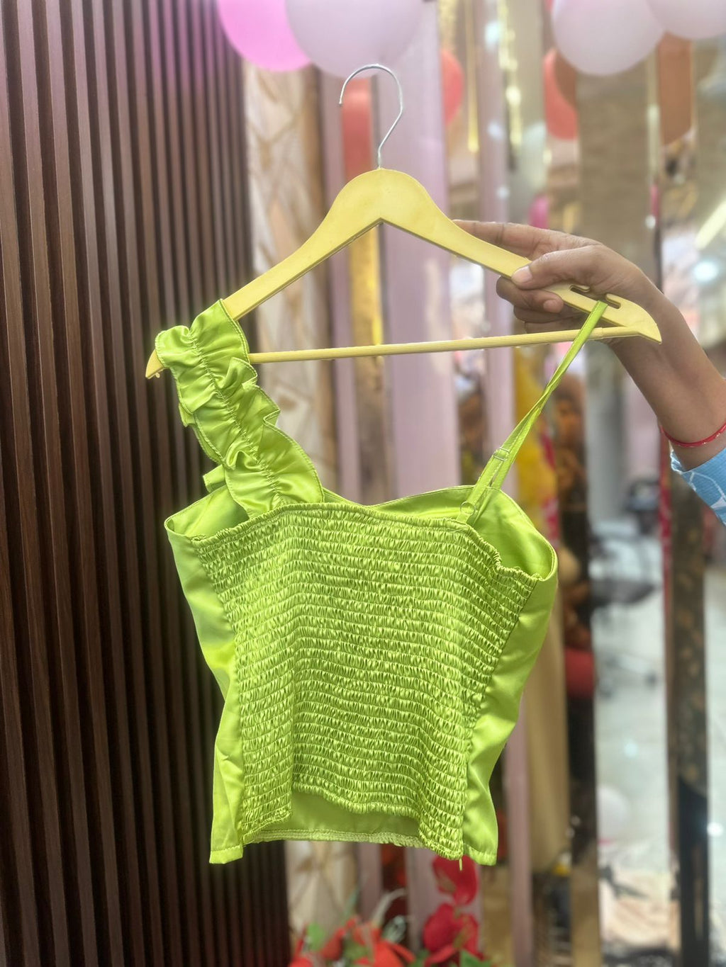 Frill Padded Top