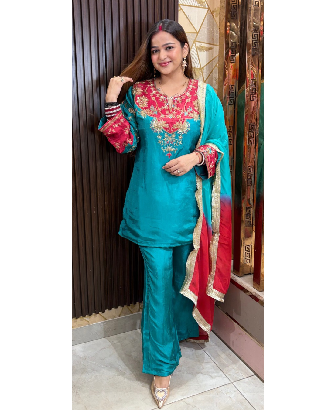 "VANDANA"-SUIT SET