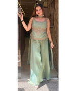 "SIMRAN"-PLAZO SET