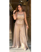 "SIMRAN"-PLAZO SET