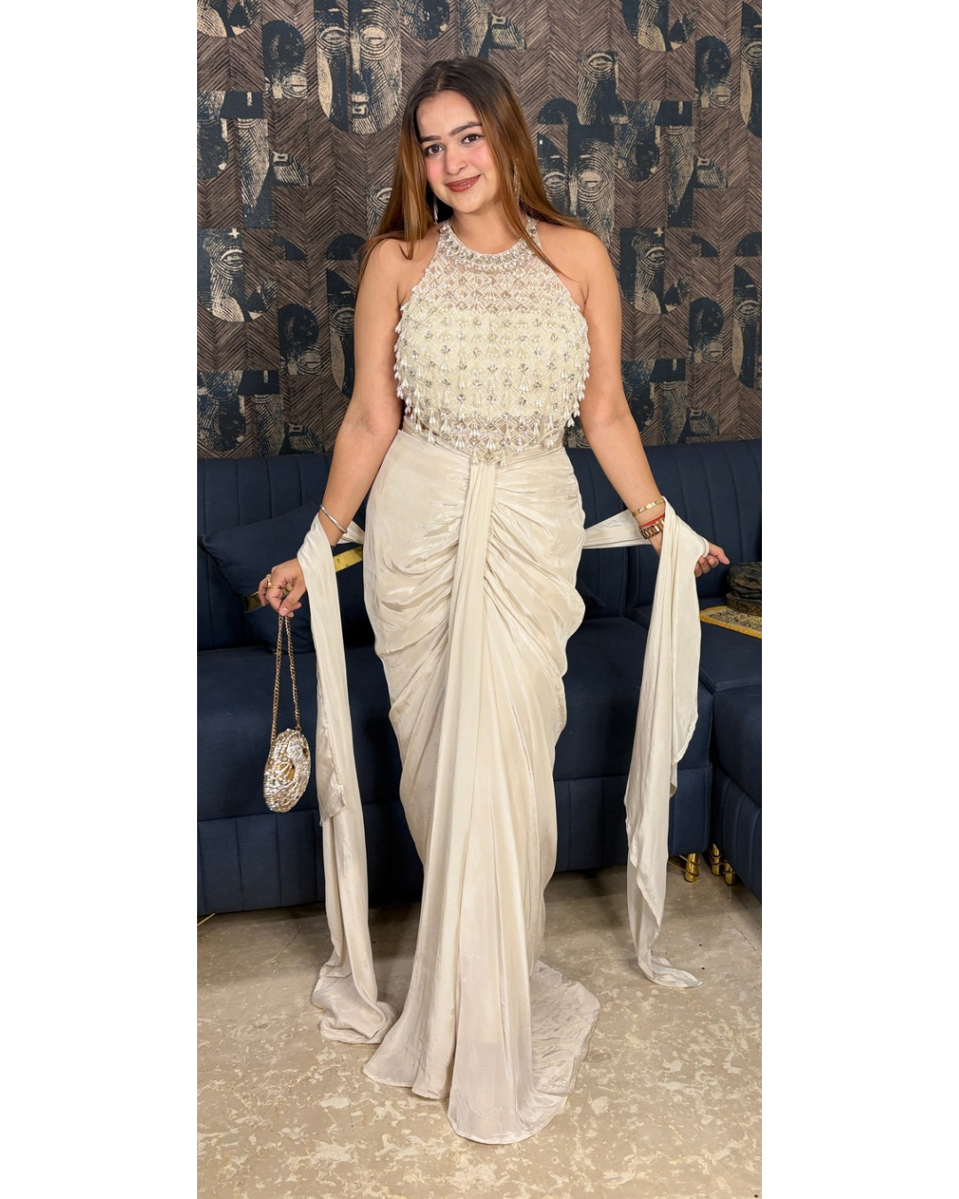 "RIDHIMA"-PEARL SET