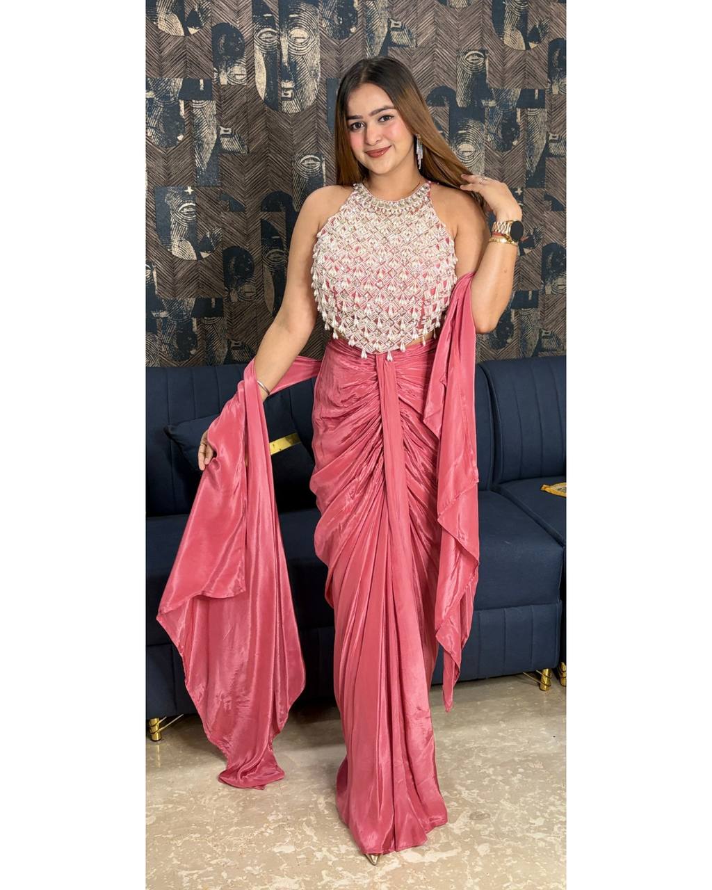 "RIDHIMA"-PEARL SET