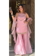 BARBIE CODED-PLAZO SET