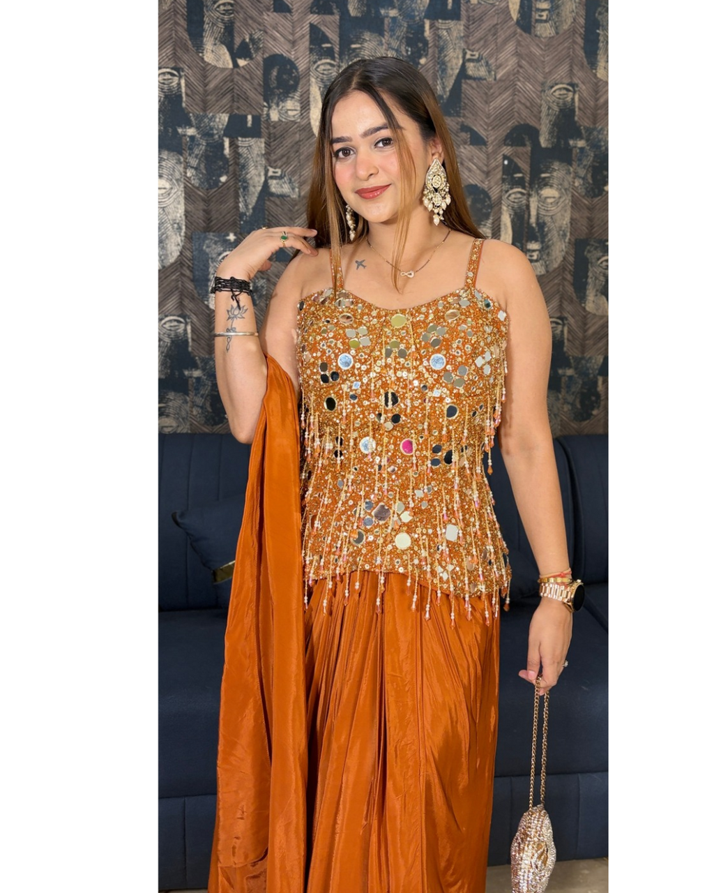 SACHITA-DRAPE SET
