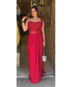 "SIMMY"-DRAPE SAREE