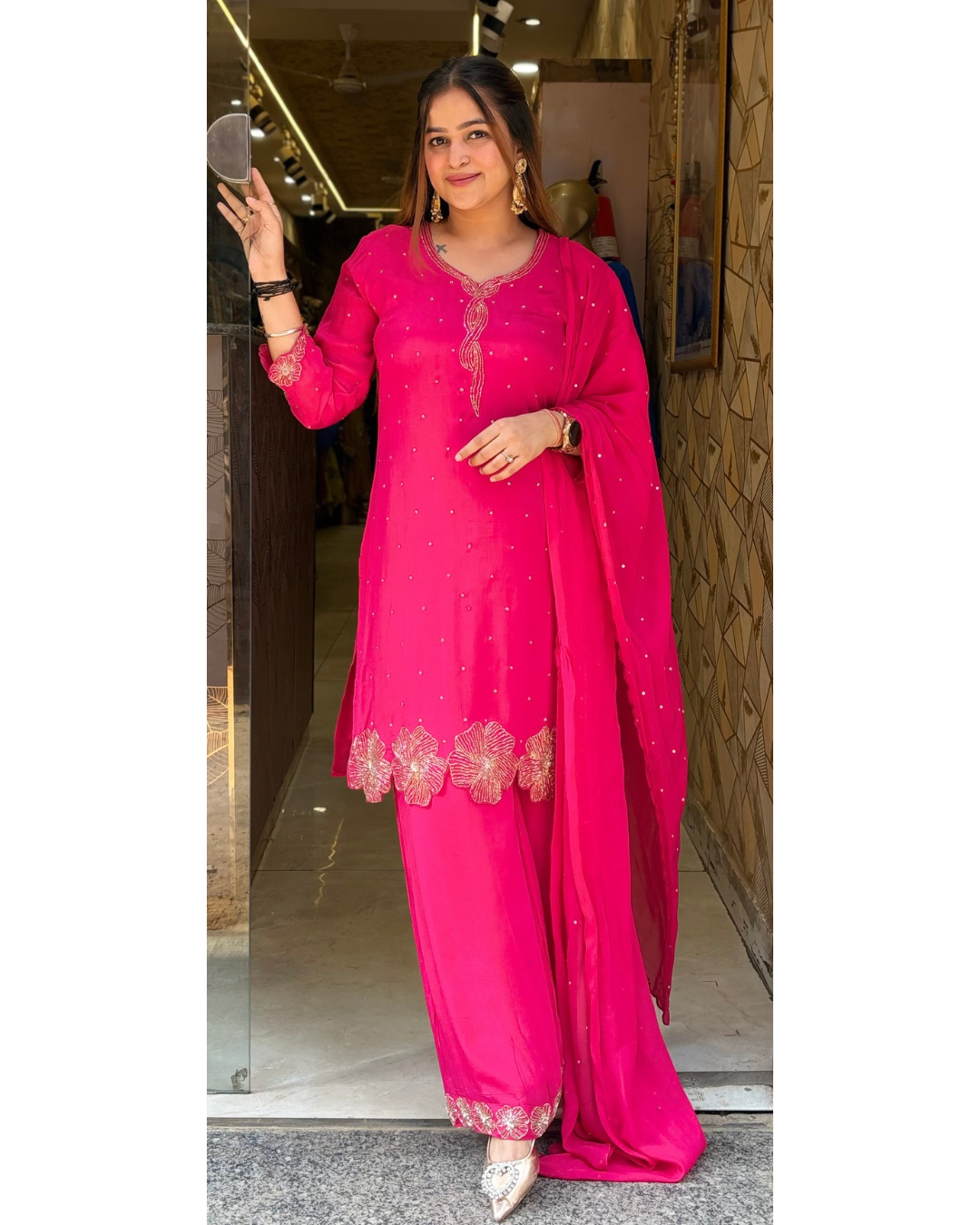 "DEEPALI"-FLORAL SUIT