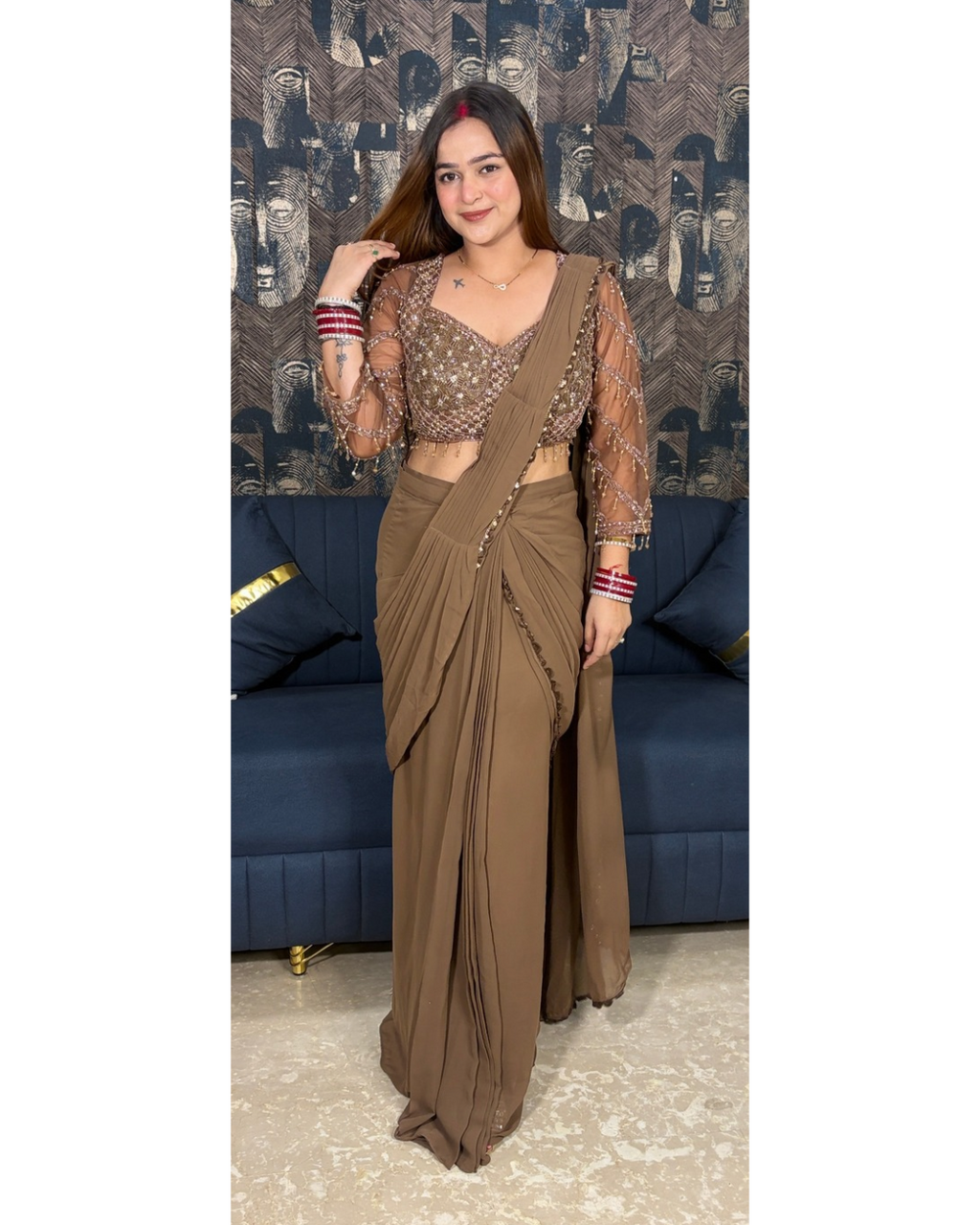 "SWATI"-DRAPE SAREE