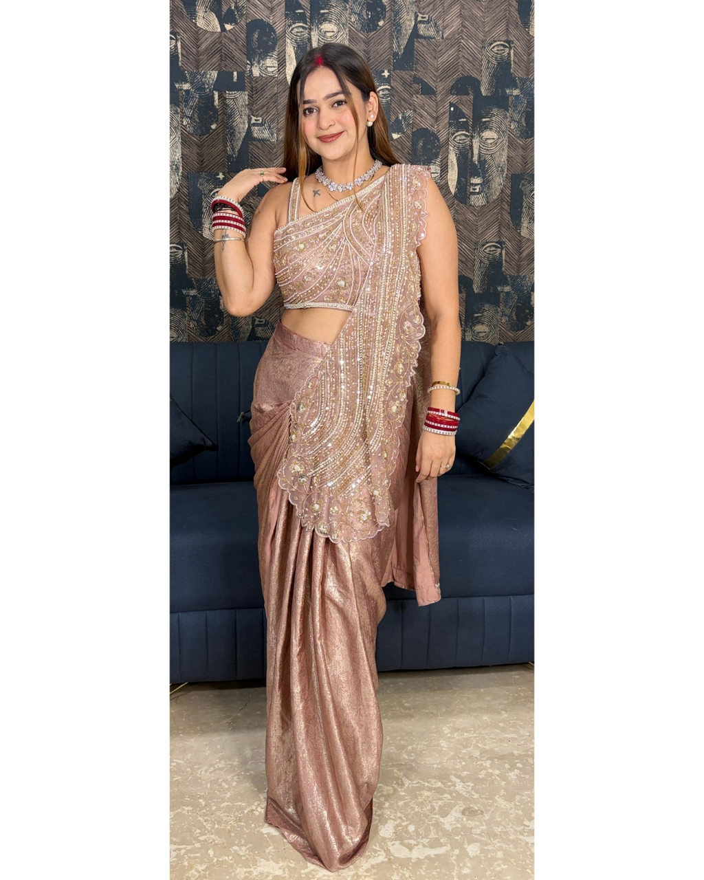 "SONIA"-DRAPE SAREE
