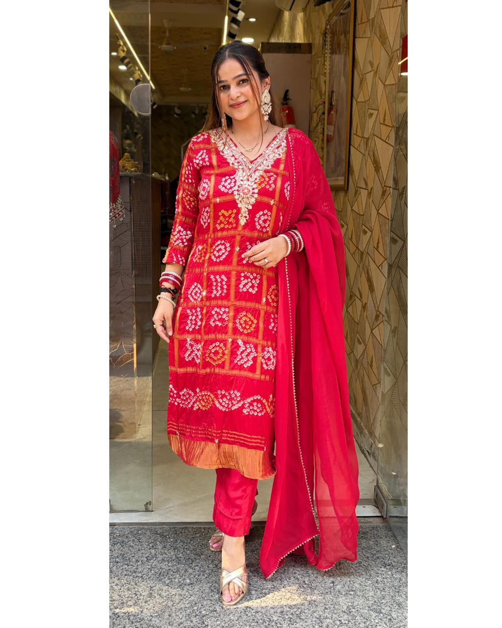 "SIIKHA"-BANDNI SUIT