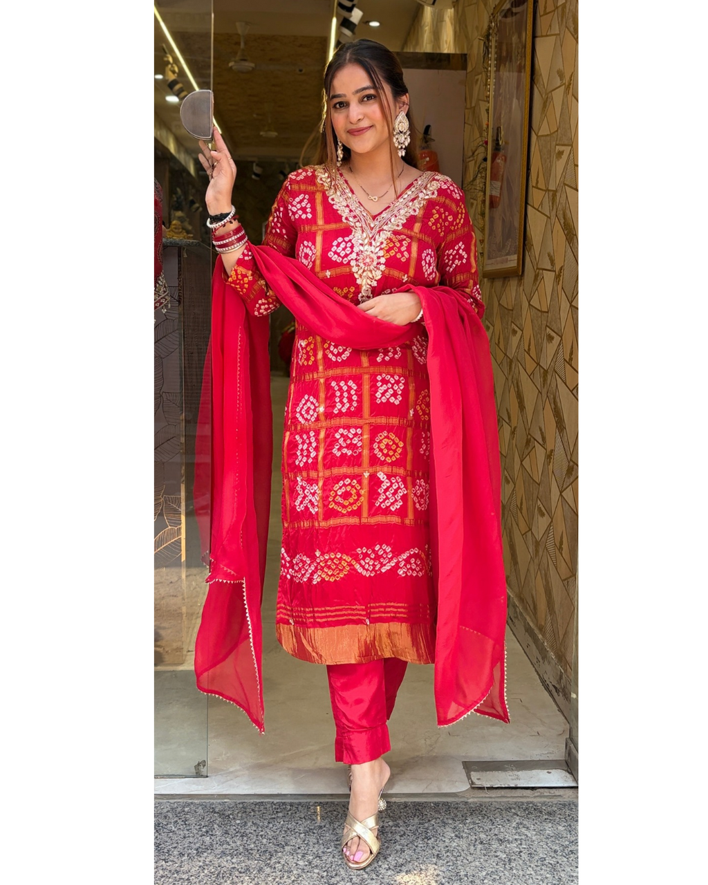 "SIIKHA"-BANDNI SUIT