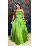 AMISHA-TIE-N-DYE LEHENGA