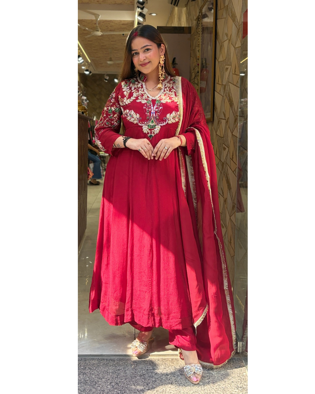 "SNEHA"-ANARKALI SET