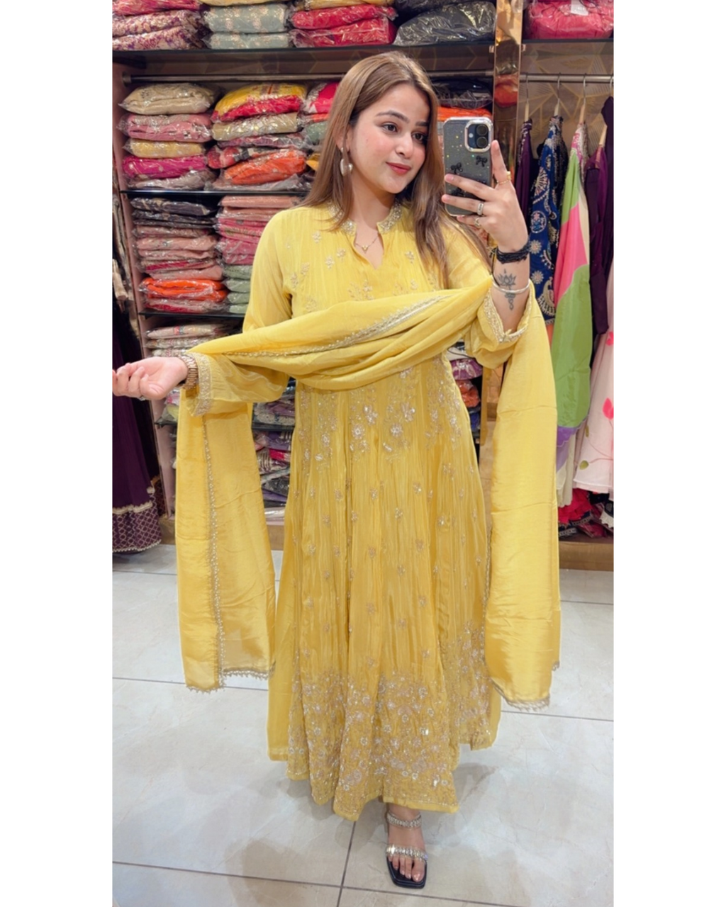 "RASHMIKA"-ANARKALI SET