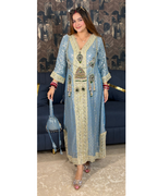 KAREENA-LONG DRESS WITH BAG