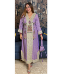 KAREENA-LONG DRESS WITH BAG