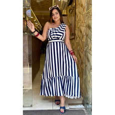 "SABA" STRIPE DRESS