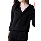 Korean Knot Tops ( with pearl chain)