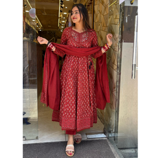 "AGRAKHA" DESIGNER SUIT