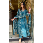 "ANANYA" COTTON ANARKALI SUIT