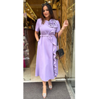 "MERAKI" MIDI DRESS WITH BELT