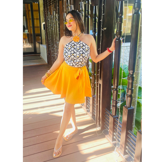 "AASMAN" SKIRT SET