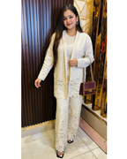 SIYA-THREE PIECE WOOLLEN SET
