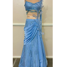 JANVI-FISHCUT LEHENGA