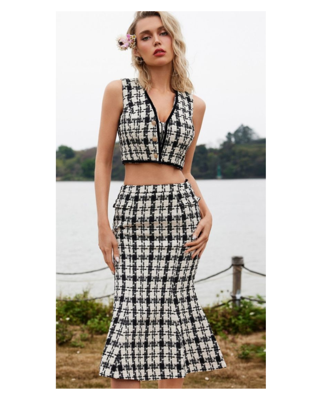 EMILY-TWEED THREE PIECE SET