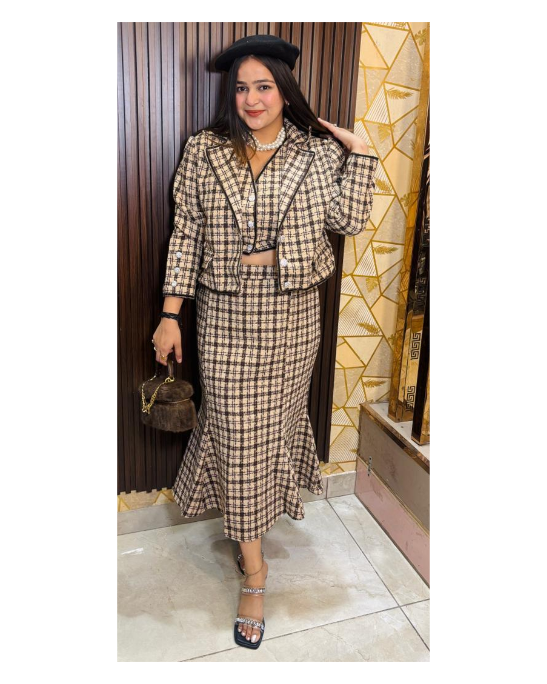 EMILY-TWEED THREE PIECE SET