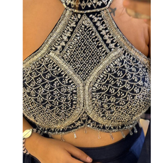 DRAPE SAREE WITH CAPE