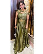 ROHA-GREEN DRAPE