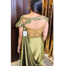 ROHA-GREEN DRAPE