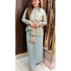 ICEBLUE PLAETED SET