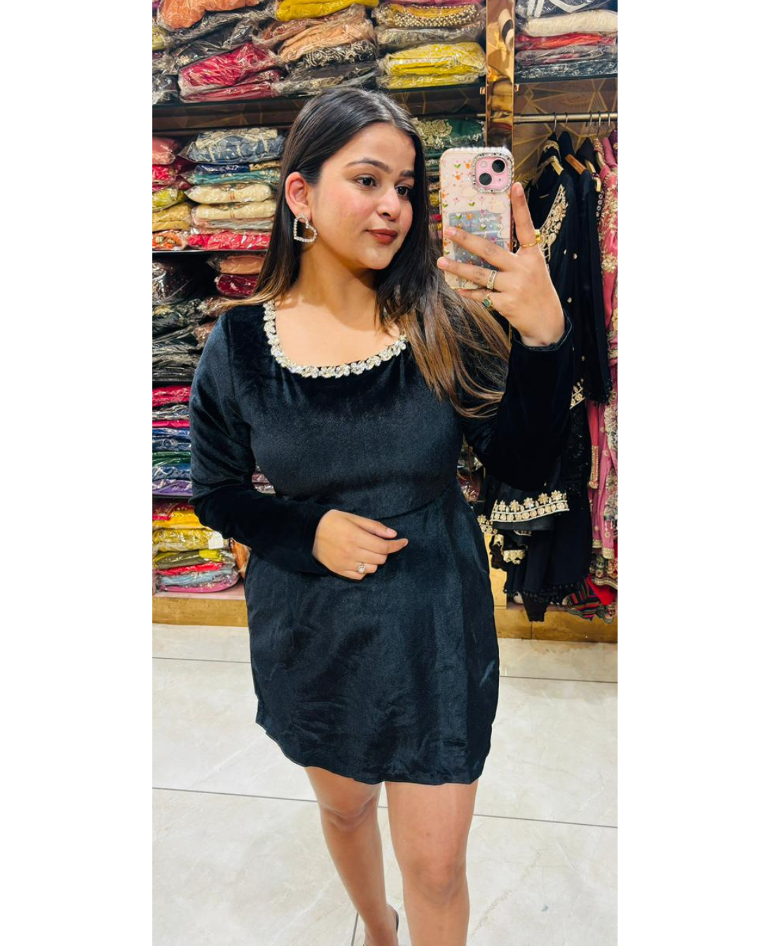 DIANA-tweed dress