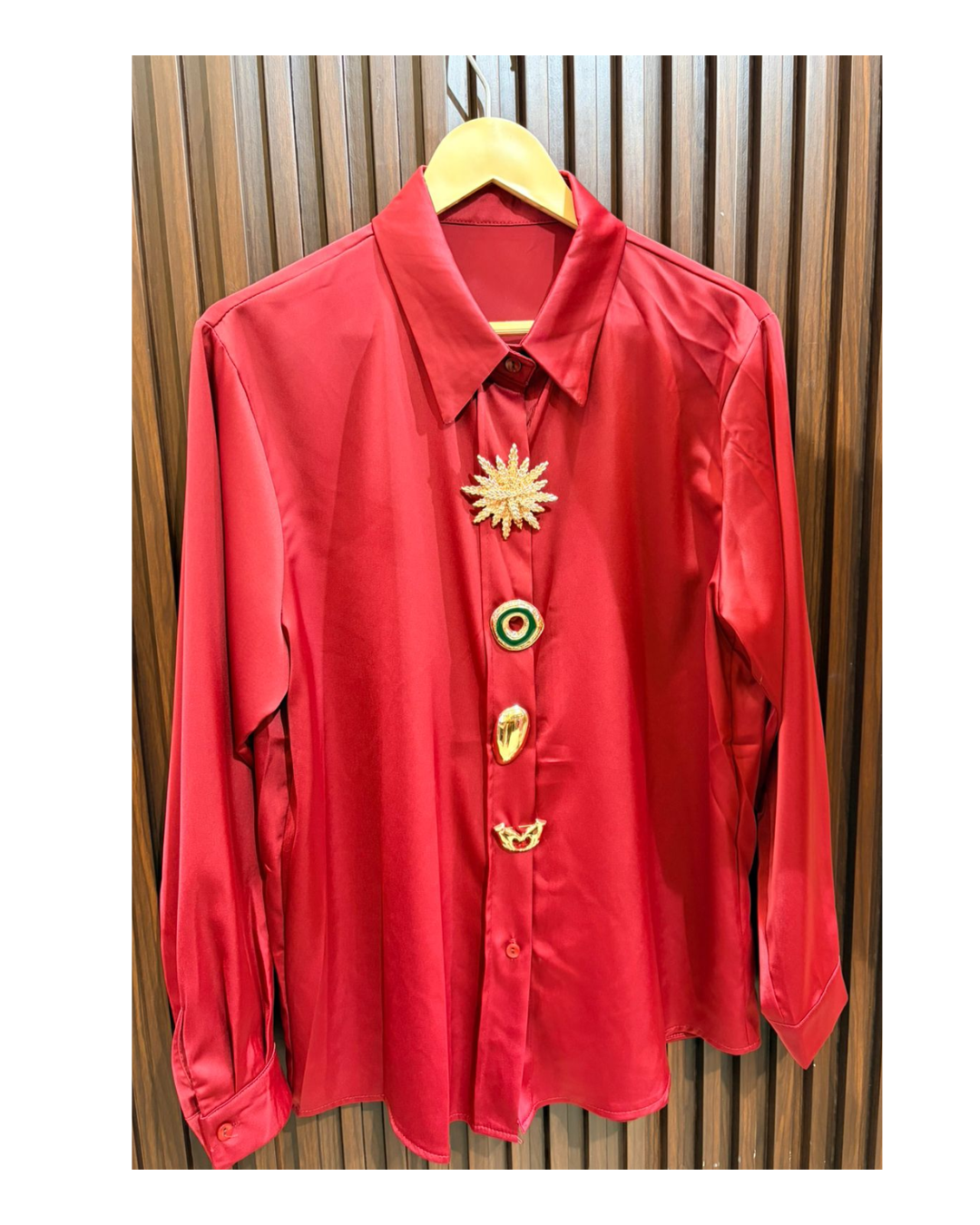 KIRO- KOREAN SATIN SHIRTS
