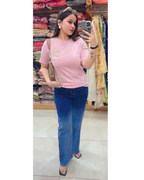 LOVE-EMBELLISHED TEE