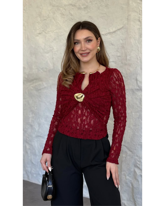 "TISHA"-DESIGNER TOP