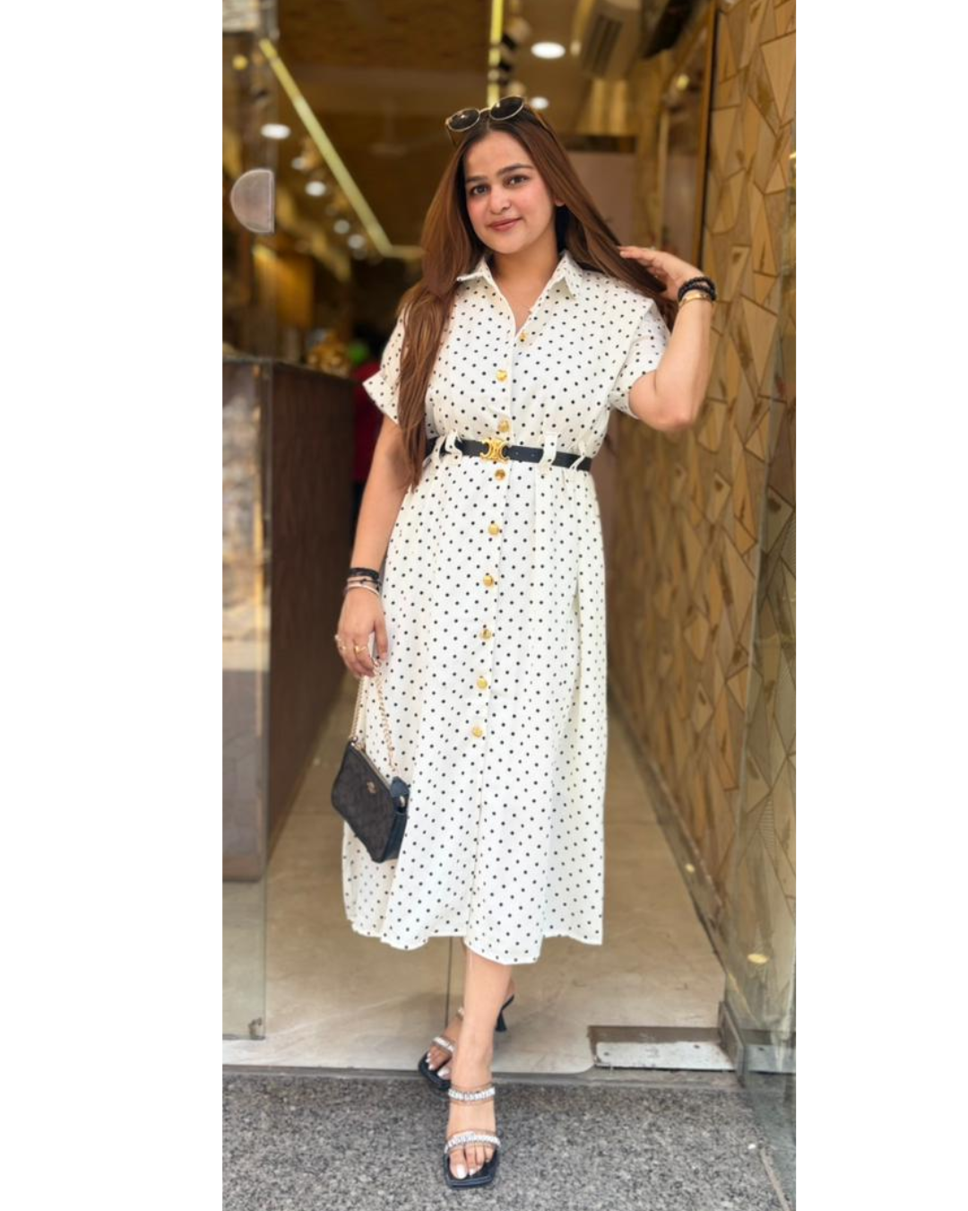 SAREENA-POLA DRESS