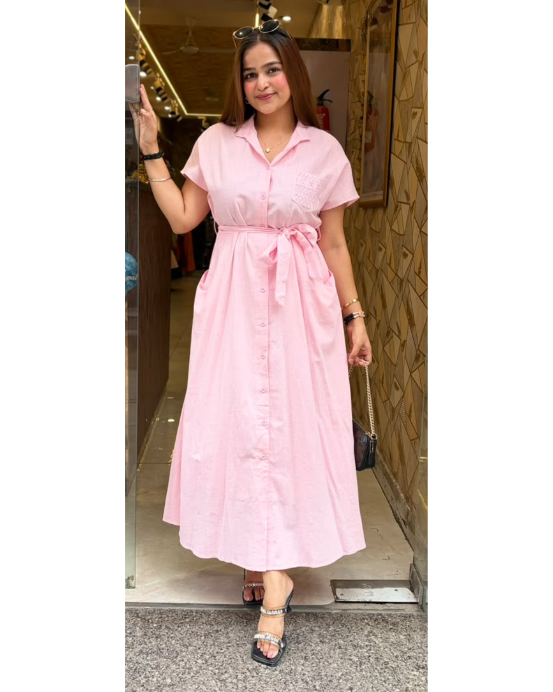 ZAMAYA-MAXI COTTON DRESS