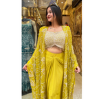 'TISYA" NEON CAPE SET