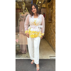 "SUMY" FLORAL - 3 PIECE CORDSET