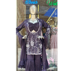 "RICHA" DESIGNER SUIT WITH BUSTIER
