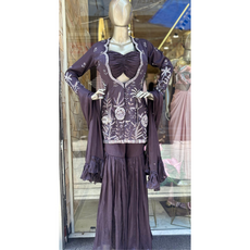"RICHA" DESIGNER SUIT WITH BUSTIER