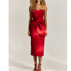 "BOW" DESIGNER TUBE DRESS